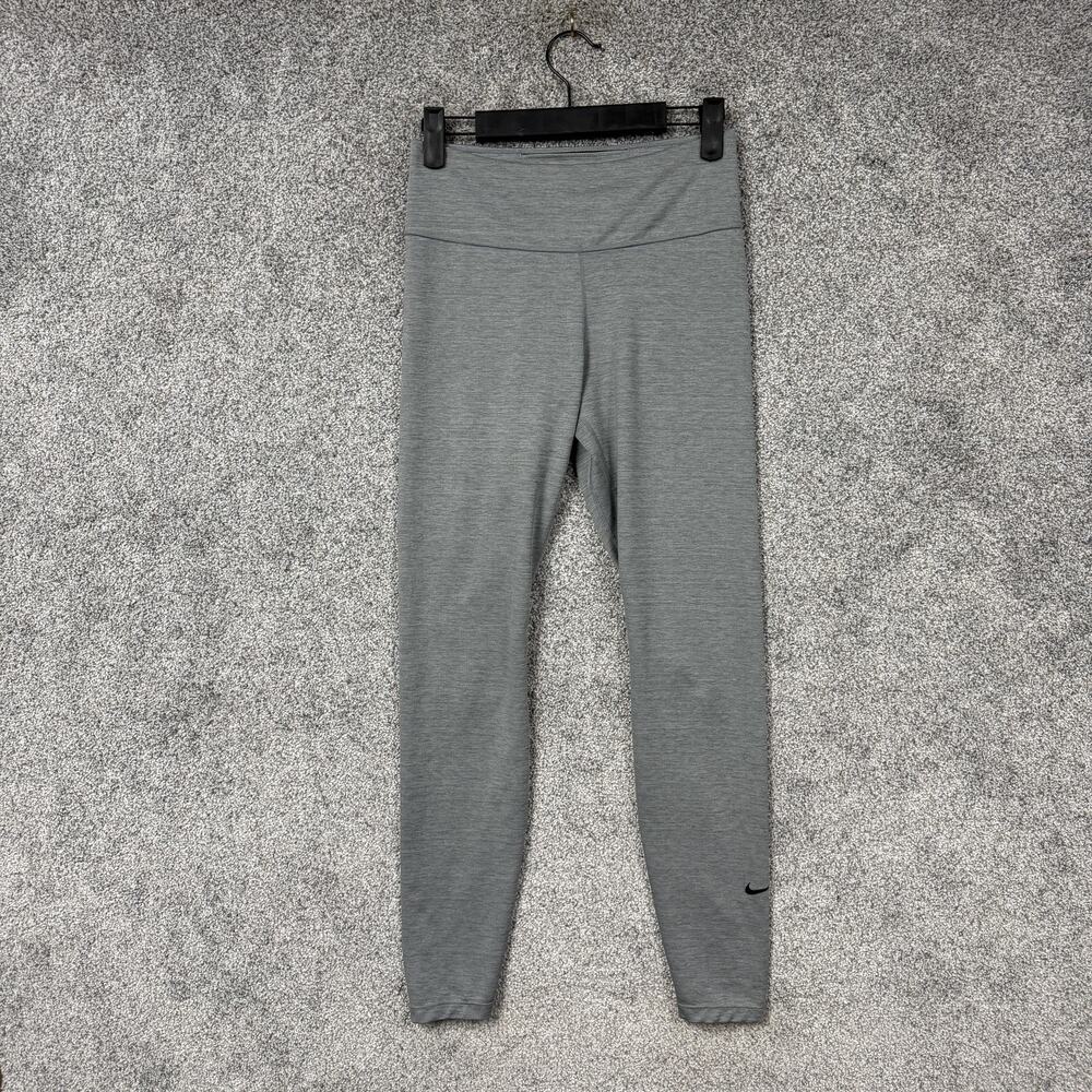 Nike Dri-FIT Leggings Womens S 26x26 Gray‎ High Rise Ankle Yoga Athleisure